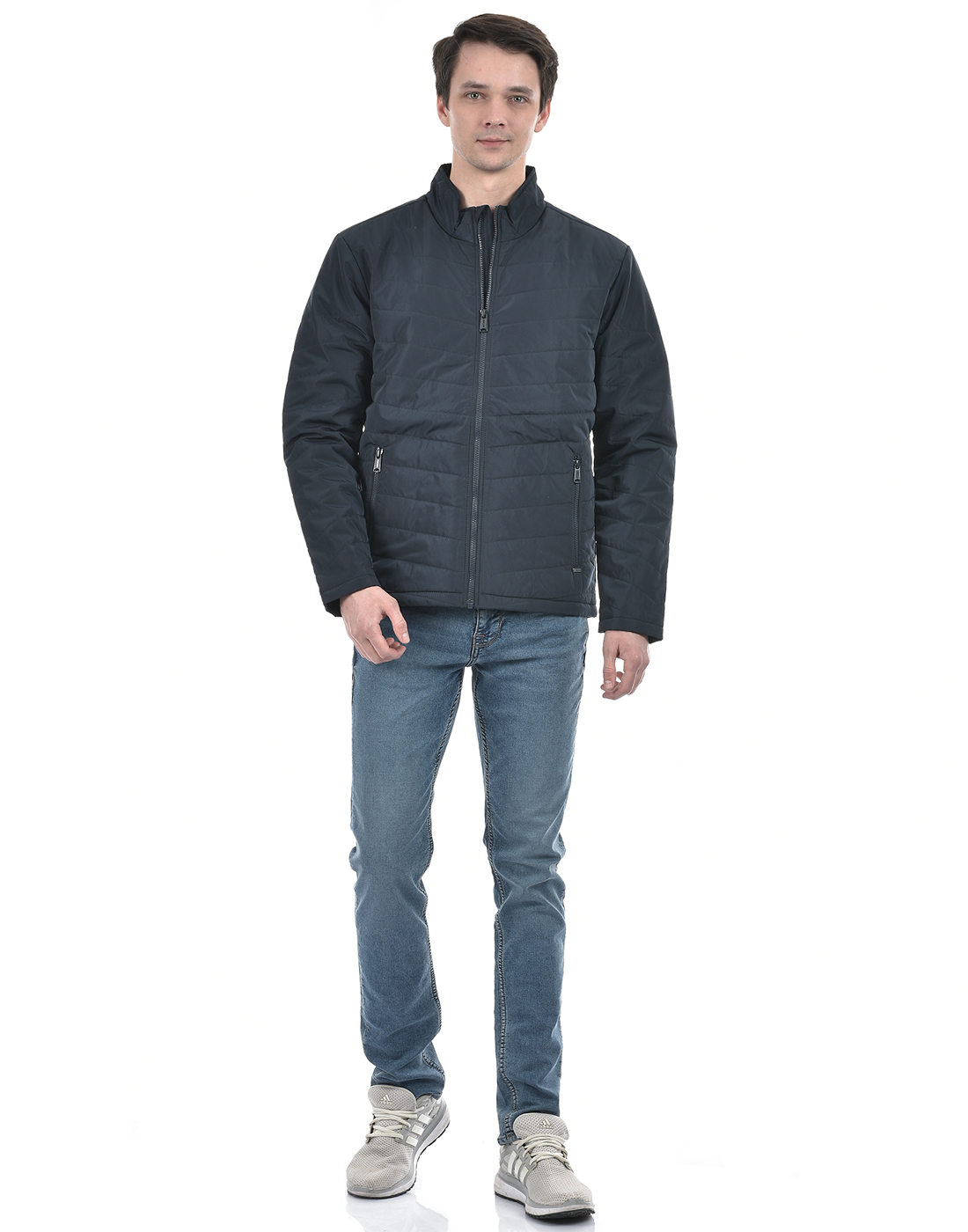 Numero Uno Men Solid Navy Jacket